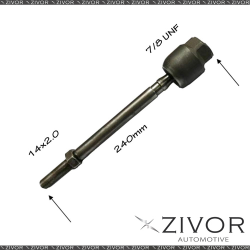 2x PROTEX Rack Ends For FORD ESCORT MK2 4D Sdn RWD 1975 - 1981 #RE904