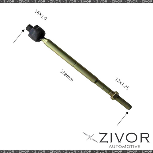 2x PROTEX Rack Ends For FORD LASER KH 4D Hatchback FWD 1991 - 1994 #RE915R