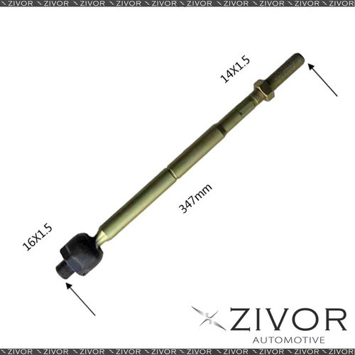 2x PROTEX Rack Ends For HYUNDAI COUPE RD 2D Cpe FWD 1996 - 2002 #RE975