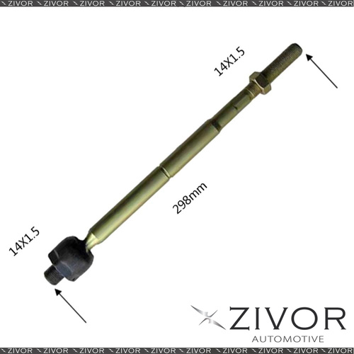 2x PROTEX Rack Ends For SUBARU LEONE . 4D Sdn 4WD 1982 - 1994 #RE989