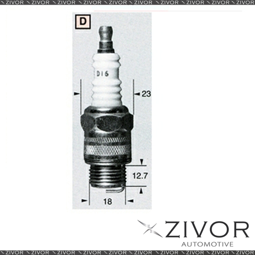 Promising Quality Champion Spark Plug-Set of 2 For VOLVO MPN-D16 *By Zivor*