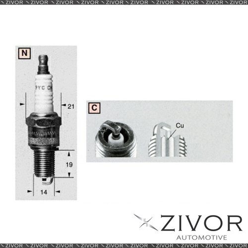 New CHAMPION Promising Quality Spark Plug-Set of 2 For LAMBORGHINI #N2C