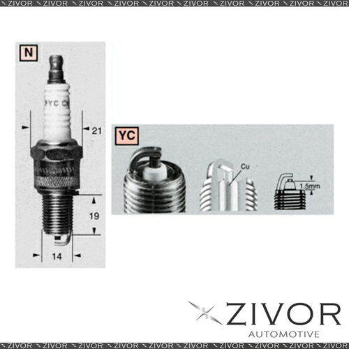Promising Quality Champion Spark Plug-Set of 2 For BMW #N9YC