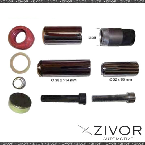 4x Disc Caliper Guide Pin Boot Kit For IVECO EUROCARGO ML225 2D RWD 2006-11