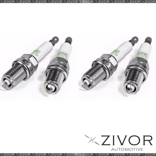 4x NGK Spark Plug For Mitsubishi Lancer CG CH 2.0L 4Cyl 4G94 2002-2005 #BKR5E-11