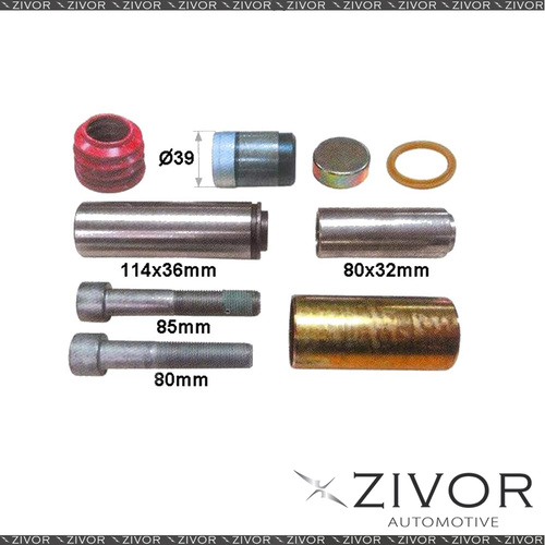 PROTEX Disc Caliper Guide Pin Boot Kit For IVECO EUROCARGO ML225 2D RWD 2006-11