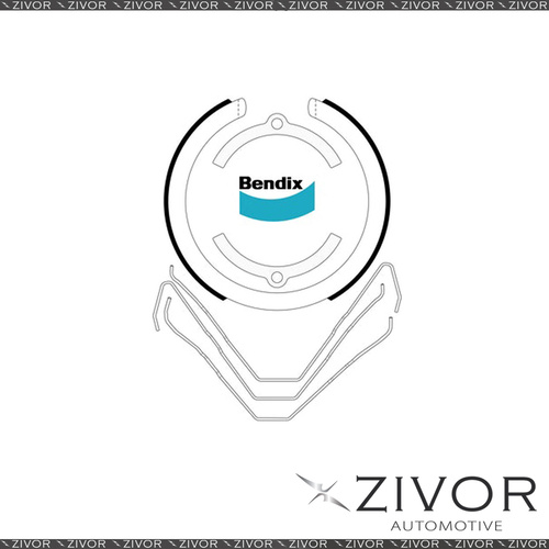 Praking Brake Shoe For Ford Falcon BA,BF 4.0 i (Inc XR6) Sdn 182KW RWD 2002-08