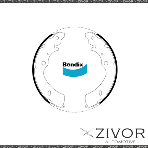 BENDIX Brake Shoe - Rear For Isuzu D-Max 3.0 CRDi Ute 130 KW RWD 2012 On #BS5010