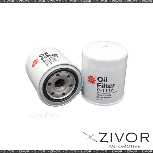 New SAKURA Oil Filter C-1112 *By ZIVOR*