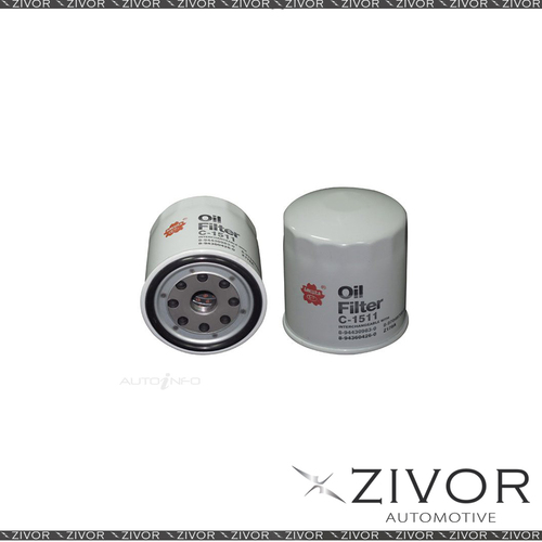 New SAKURA Oil Filter For HOLDEN RODEO TF 2.8L 4D C/C Manually RWD 01/90-02/03