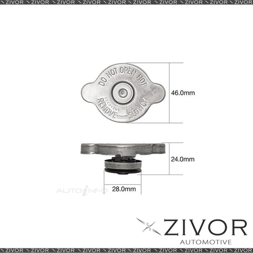 New TRIDON RADIATOR CAP CB16110 *By ZIVOR*