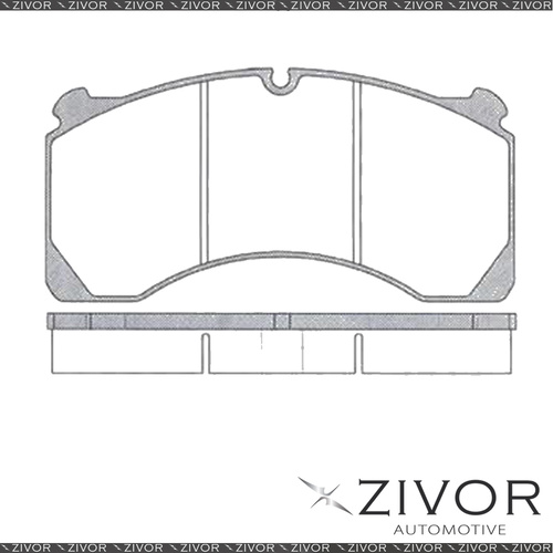 New PROTEX Brake Pads - Front For MACK CHR . 2D Truck RWD 1998-1999 #CDP1002
