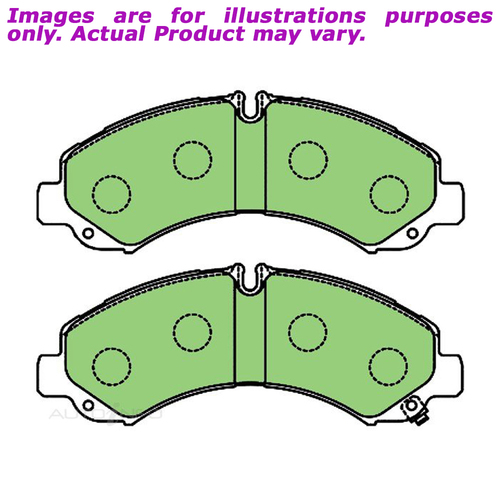 New PROTEX Brake Pads - Front For MITSUBISHI FUSO CANTER FE FEA21C 3.0L CDP1061
