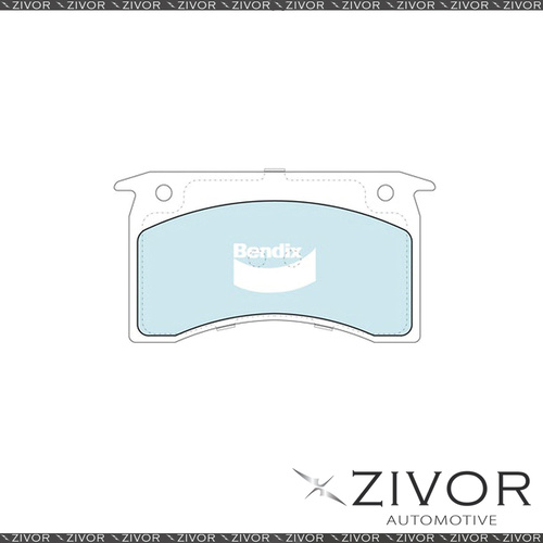 Brake Pad - Front For Chrysler Valiant CL 4.0 Sedan 124 KW RWD 1976 - 1982