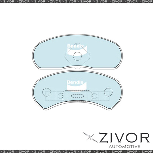 Brake Pad-Rear For Ford Falcon XA, XB, XC 3.3 200ci Wagon 97 KW RWD 1972-1979