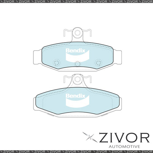 BENDIX Brake Pad - Rear For Nissan Pintara R31 2.0 i Wagon 78 KW RWD 1986 - 1990