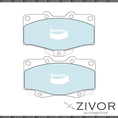New BENDIX BRAKE PAD 4WD DB1149-4