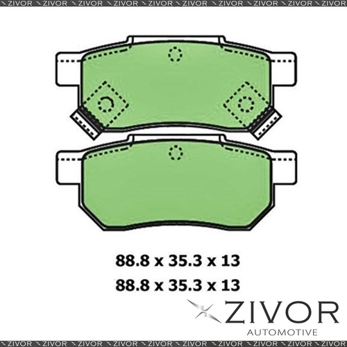 PROTEX FRONT BRAKE PADS ONE SET For HYUNDAI ELANTRA XD, LANTRA J1 J2 J3 #DB1167B