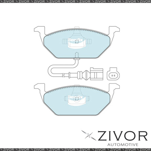 BENDIX Brake Pad - Front For VW Jetta 1K2 1.9 TDI Sedan 77KW FWD 2005 - 2010