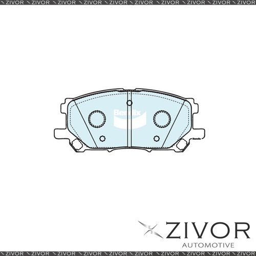 Brake Pad - Front For Lexus RX U30 Series 330 3.3 Wagon 171 KW AWD 2003 - 2008