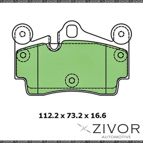 PROTEX REAR BRAKE PADS For AUDI Q7 4L PORSCHE CAYENNE VOLKSWAGEN TOUAREG 7L