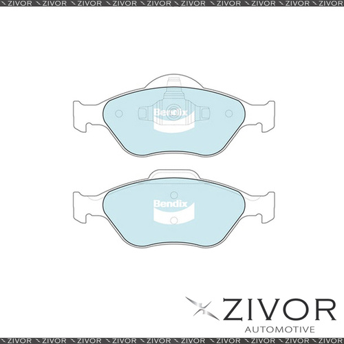 BENDIX Brake Pad-Front For Mazda Mazda2 DY 1.5 H/B 82 KW FWD 2002-2007 DB1724GCT