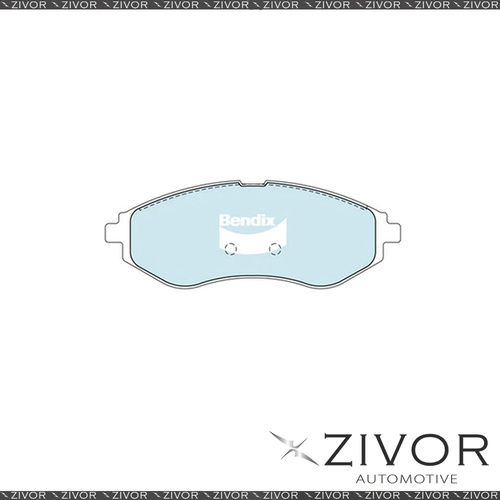 BENDIX Brake Pad - Front For Holden Barina TK 1.6 i Sedan 77 KW FWD 2005 - 2012