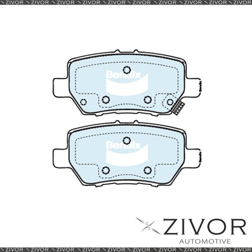 Brake Pad - Rear For Honda Legend KB_ 3.7 VTEC V6 Sedan 226 KW AWD 2006 On