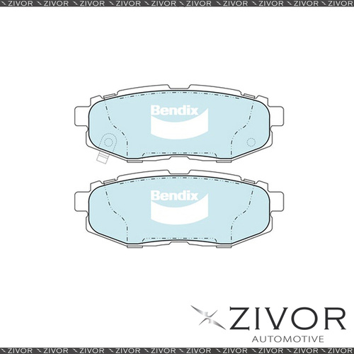 BENDIX Brake Pad-Rear For Subaru Tribeca B9 3.0 Wagon 180 KW 2005-2007 DB1789GCT