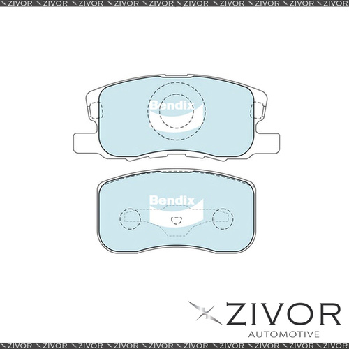 Brake Pad - Front For Mitsubishi Colt RG 1.5 Hatchback 77 KW FWD 2004 - 2012