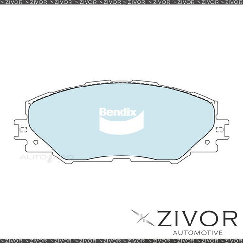 BENDIX Brake Pad For TOYOTA RAV4 ACA36R 2.4L 4D SUV 2AZFE 2005-2016 #DB1801GCT