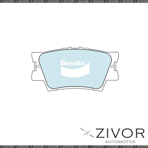 Brake Pad-Rear For Toyota Camry xV40 Series 2.4 Hybrid Sdn 110 KW FWD 2006-2011