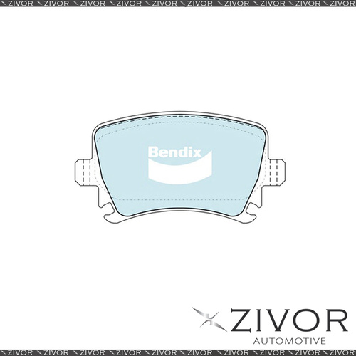 BENDIX Brake Pad-Rear For VW CC 357, 358 2.0 TDI Coupe 130 KW 2008-2017 DB1865EU
