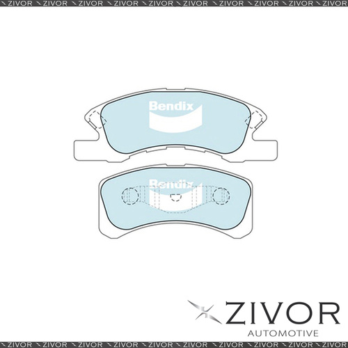 Brake Pad - Front For Mitsubishi Mirage LA 1.2 Hatchback 57 KW FWD 2012 - On
