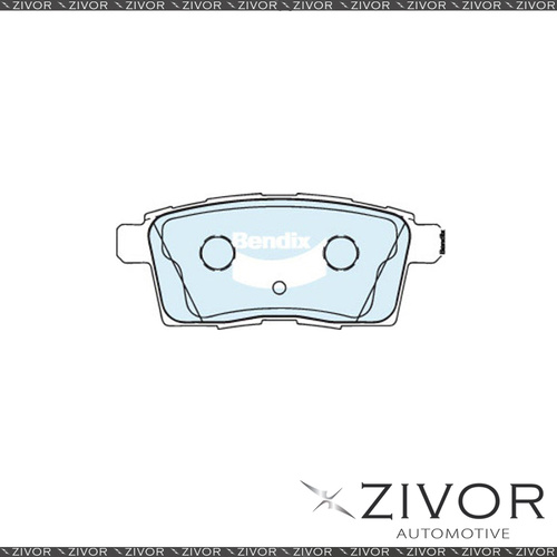 Brake Pad - Rear For Mazda CX-7 ER 2.2 MZR-CD Wagon 136 KW AWD 2006 - 2012