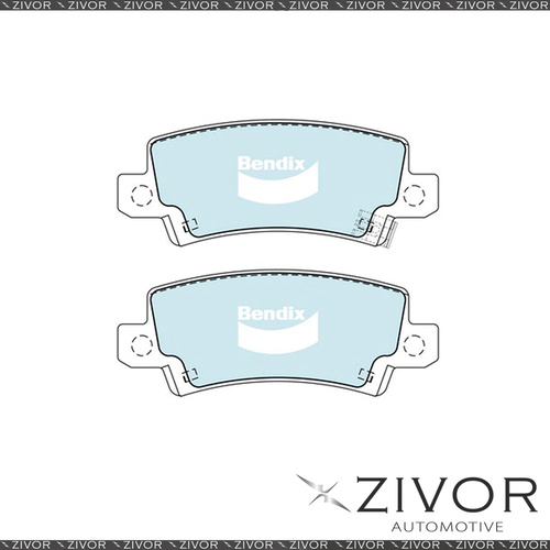 BENDIX Brake Pad-Rear For Toyota Corolla E120,130Series 1.8 Sdn 100 KW 2000-2007