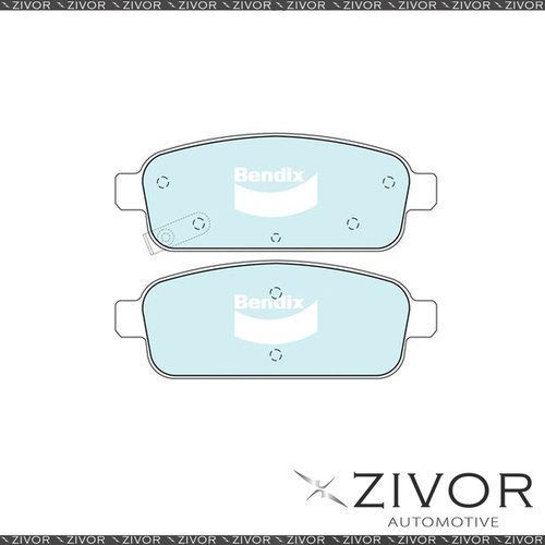 BENDIX Brake Pad-Rear For Opel Astra P10 1.6 Hatchback 132 KW 2012-On #DB1990GCT