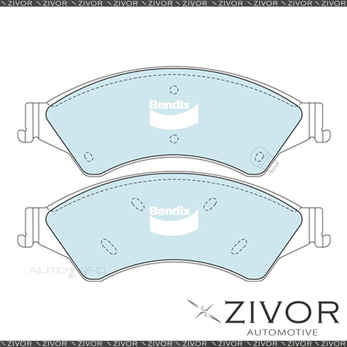 New BENDIX BRAKE PAD 4WD SET DB2074-4