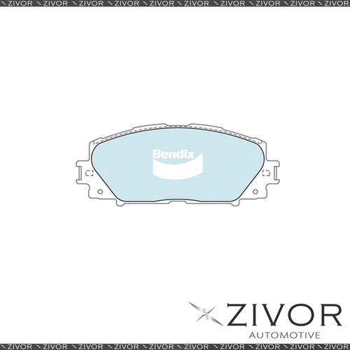 Brake Pad-Front For Toyota Prius V W40 Series 1.8 Hybrid MPV 73KW FWD 2012-On