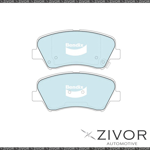 Brake Pad - Front For Hyundai i30 GD 1.6 CRDi Hatchback 100 KW FWD 2011 - 2017