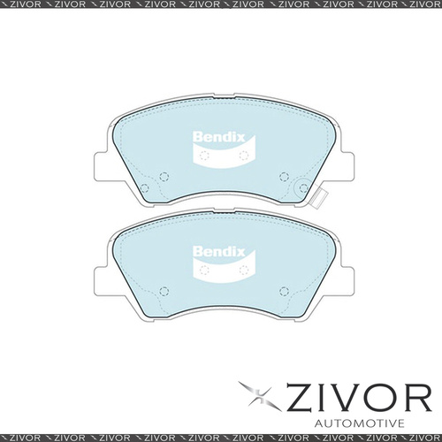 BENDIX Brake Pad-Front For Hyundai Accent RB 1.6 H/B 91 KW FWD 2010 On DB2272GCT