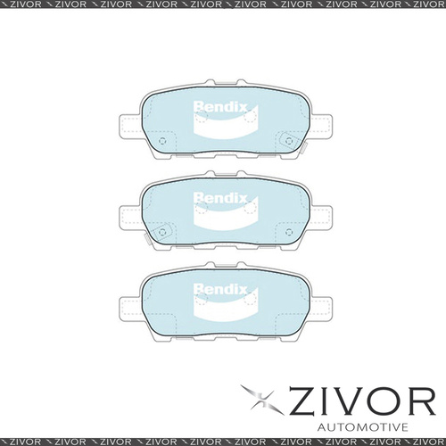 BENDIX Brake Pad - Rear For Nissan X-Trail T32 1.6 dCi Wagon 96 KW FWD 2014 - On