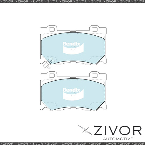 Brake Pad - Front For Nissan 370 Z Z34 3.7 Convertible 245 KW RWD 2009 - On