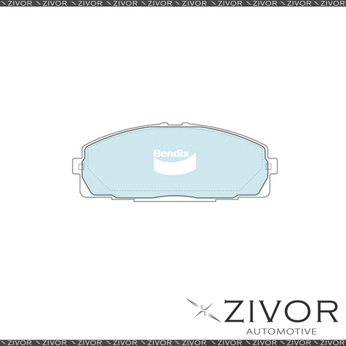 BENDIX Brake Pad - Front For Toyota Hiace KDH223R 3.0 D Bus 100 KW RWD 2006 On