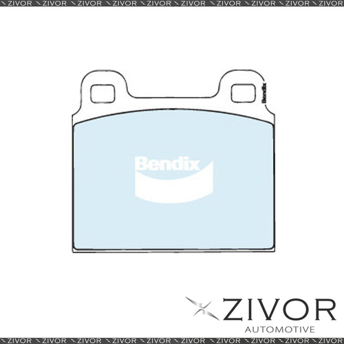 BENDIX Brake Pad-Front For VW Transporter / Caravelle 2.1 Bus 70KW RWD 1979-1992