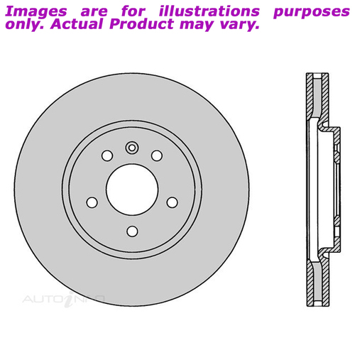 New PROTEX Disc Rotor For HOLDEN ASTRA PJ PF2E5 1.6L 2D Hatchback FWD DR1057