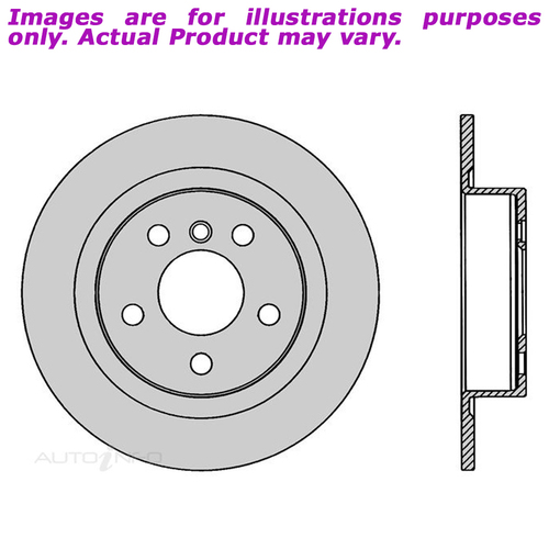 New PROTEX Disc Rotor For BMW 218D F45 F45 2.0L 4D Wagon FWD DR1100