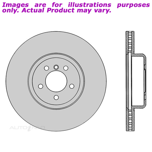 New PROTEX Disc Rotor For BMW 430i F32 F32 2.0L 2D Coupe RWD DR1101
