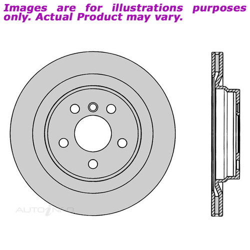 New PROTEX Disc Rotor For BMW X2 F39 F39 2.0L 4D SUV AWD DR1116 *By Zivor*