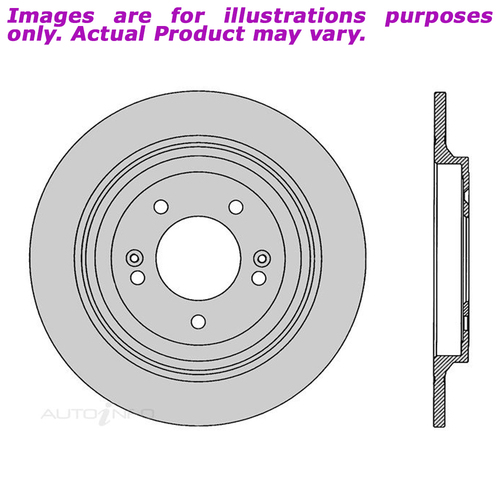 New PROTEX Disc Rotor For KIA SPORTAGE QL PM813 2.0L 4D SUV AWD DR1121